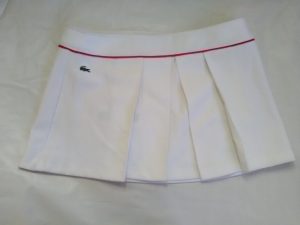 Pleated tennis skirt