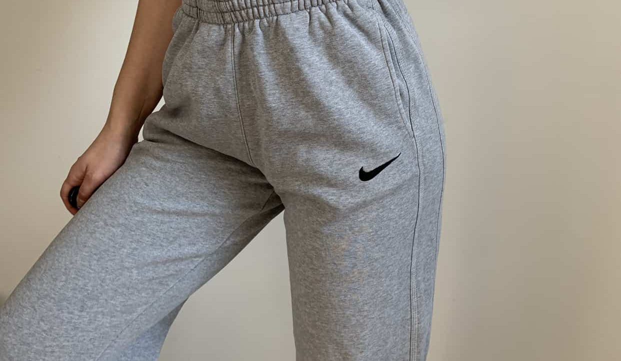  buy and current sale price of cropped nike sweatpants 